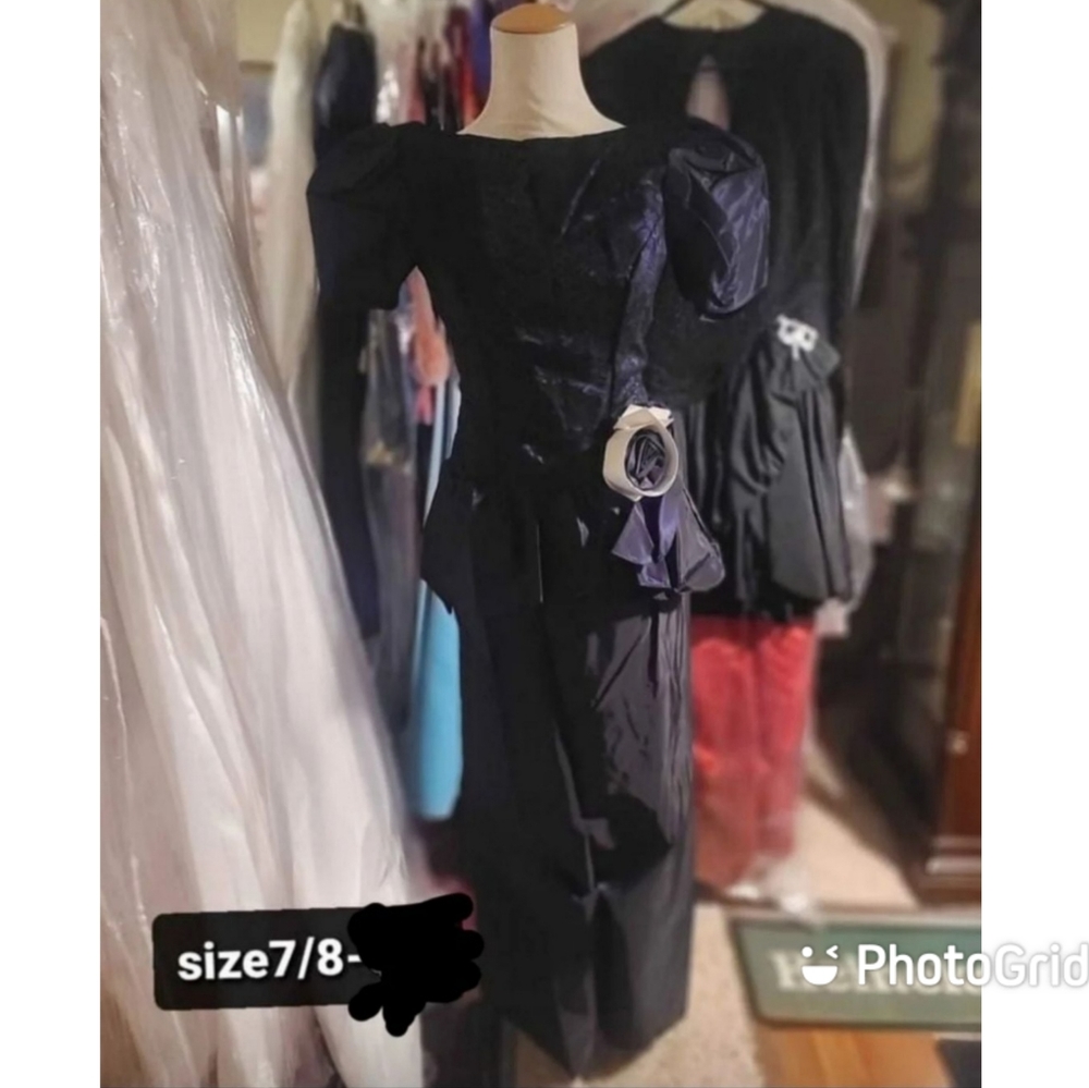Vintage 80s prom Dress by ILGWU